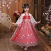 Đầm Hanfu Đỏ Dài Thêu Cho Bé Gái Thời Trang Trẻ Em Giá Ưu Đãi 186.851₫