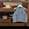 Đầm Hè Bé 0-3Y Denim Nấm Bloom Hàn Quốc - Nhẹ, Dễ Thương, Phong Cách Nhiệt Đới, Thân Thiện Môi Trường - Giảm Giá 250k 2