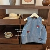 Đầm Hè Bé 0-3Y Denim Nấm Bloom Hàn Quốc - Nhẹ, Dễ Thương, Phong Cách Nhiệt Đới, Thân Thiện Môi Trường - Giảm Giá 250k 3