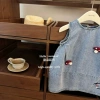 Đầm Hè Bé 0-3Y Denim Nấm Bloom Hàn Quốc - Nhẹ, Dễ Thương, Phong Cách Nhiệt Đới, Thân Thiện Môi Trường - Giảm Giá 250k 5