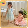 Đầm hoa bé gái 2 dây dịu dàng, xinh xắn, giảm giá 186.000đ - Váy dễ thương, mềm mại cho bé