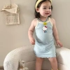 Đầm Ice Silk bé 1-3 tuổi hoạt hình, nhẹ thoáng khí, thời trang mùa hè sang trọng - 101.140₫ 9