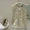 Đầm In Hình Nơ Bé Gái Hàn Quốc Cotton Sling Dress Giá Ưu Đãi 280k 3