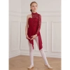Đầm Khiêu Vũ Bé Gái 6-16 Nyeemya Nửa Hoa Ren, Bodice Viền Bất Đối Xứng, Boyshorts - 442.800₫ 10