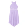 Đầm Khiêu Vũ Latin Bé Gái 6-16 Năm Không Tay Lấp Lánh Kim Cương Ruched Leotard – Phong Cách Hiện Đại 8