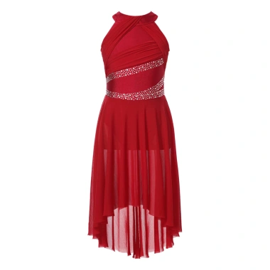 Đầm Khiêu Vũ Latin Bé Gái 6-16 Năm Không Tay Lấp Lánh Kim Cương Ruched Leotard – Phong Cách Hiện Đại 10 Đầm Khiêu Vũ Latin Bé Gái 6-16 Năm Không Tay Lấp Lánh Kim Cương Ruched Leotard – Phong Cách Hiện Đại 10