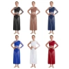 Đầm Khiêu Vũ Trẻ Em Bé Gái Cổ Tròn Sheer Lưới Bất Đối Xứng - 411,480₫