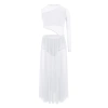 Đầm Khiêu Vũ Trẻ Em Bé Gái Cổ Tròn Sheer Lưới Bất Đối Xứng - 411,480₫ 7