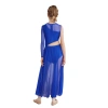 Đầm Khiêu Vũ Trẻ Em Bé Gái Cổ Tròn Sheer Lưới Bất Đối Xứng - 411,480₫ 8