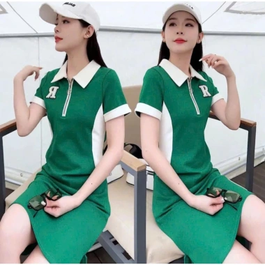 Đầm khoá ngắn cổ bẻ dáng công sở - Thiết kế thanh lịch, giảm giá 18% chỉ 370k 5 Đầm khoá ngắn cổ bẻ dáng công sở - Thiết kế thanh lịch, giảm giá 18% chỉ 370k 5