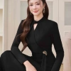 Đầm len công sở dáng dài cổ tròn Orchid - Giá ưu đãi 667.500 VND, ấm áp, lịch sự 3