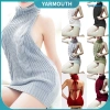 Đầm Len Sát Nách Cổ Lọ Hở Lưng Gợi Cảm - Đầm Dạ Hội Thu Đông, Phong Cách Sang Trọng, Chất Liệu Ấm Áp, Giá 294.453₫ Giảm Đặc Biệt