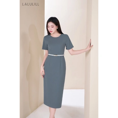 Đầm liền công sở LALULILL ôm bút chì, cổ tròn, tay cộc, chất liệu tuýt xi co giãn 459.000₫ 5 Đầm liền công sở LALULILL ôm bút chì, cổ tròn, tay cộc, chất liệu tuýt xi co giãn 459.000₫ 5
