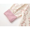 Đầm liền dài tay bé gái 3-8 tuổi phong cách Pháp mùa thu đông, cotton mềm mịn, dễ mặc, giá ưu đãi 215k 4