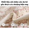 Đầm liền dài tay bé gái 3-8 tuổi phong cách Pháp mùa thu đông, cotton mềm mịn, dễ mặc, giá ưu đãi 215k 7