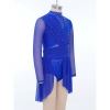 Đầm Lyrical trẻ em bé gái cổ tay dài cutout sheer lưới ruched kim cương giả - Giá 514k 10