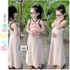 Đầm maxi ba lỗ thun tăm in Labubu đáng yêu cho bé gái đi học đi chơi - giảm 16% 2