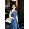 Đầm Maxi Công Sở Thanh Lịch JOLIE Ghile Xếp Ly Tôn Dáng Phối Áo Sơ Mi - 569k 3