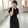 Đầm midi Aurea dáng sơ mi thanh lịch, giảm còn 399.000₫, chất liệu nhẹ, công sở 3