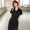 Đầm midi Aurea dáng sơ mi thanh lịch, giảm còn 399.000₫, chất liệu nhẹ, công sở 4