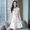 Đầm mini tay ngắn retro Trung Hoa mùa hè - Thời trang cá tính, thoáng mát, giá 416k 3