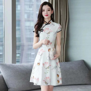 Đầm mini tay ngắn retro Trung Hoa mùa hè - Thời trang cá tính, thoáng mát, giá 416k 10 Đầm mini tay ngắn retro Trung Hoa mùa hè - Thời trang cá tính, thoáng mát, giá 416k 10