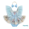 Đầm mùa hè bé gái Aqua-2 tay bay thêu hoa, váy bodysuit có nơ headband 181.980₫ 10
