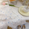 Đầm Mùa Hè Phong Cách Mới cho Bé Gái - Dây Rút Không Tay Hoa, Thoải Mái 9