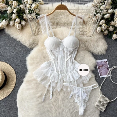 Đầm Ngủ Bodysuit Ren Cánh Tiên Xuyên Thấu Gợi Cảm - Cosplay Nữ VN 1.738 Giá 255k 8 Đầm Ngủ Bodysuit Ren Cánh Tiên Xuyên Thấu Gợi Cảm - Cosplay Nữ VN 1.738 Giá 255k 8