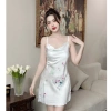 Đầm ngủ cao cấp Hisexy Luã Satin MD97 Dáng xuông liền thân - Giá ưu đãi 89.000đ 8