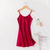 Đầm ngủ nữ áo choàng mùa hè, giả lụa satin, cổ tròn không lưng, chỉ 99.534₫ 8