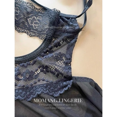 Đầm ngủ sexy 2 dây gọng nâng ngực - Thiết kế gợi cảm, thoải mái, giảm giá 180k 5