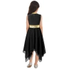Đầm Nhảy Múa Bé Gái Kim Loại Không Tay Viền Bất Đối Xứng - Giá Ưu Đãi 331.560₫ 4