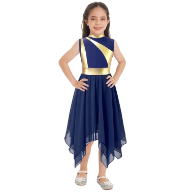 Đầm Nhảy Múa Bé Gái Kim Loại Không Tay Viền Bất Đối Xứng - Giá Ưu Đãi 331.560₫ 8 Đầm Nhảy Múa Bé Gái Kim Loại Không Tay Viền Bất Đối Xứng - Giá Ưu Đãi 331.560₫ 8