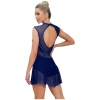 Đầm Nhảy Múa Ruched Nữ Nyeemya Cổ Tròn Không Tay Kim Cương Giả Tôn Lở Lưng - 626.400 VND 5