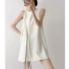 Đầm nữ công sở dáng suông xếp ly cao cấp, trẻ trung thanh lịch 490k 4
