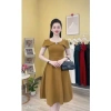 Đầm nữ dáng xòe trễ vai đính đá lấp lánh - đi tiệc sang trọng, giá ưu đãi 171k 6