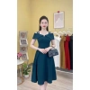 Đầm nữ dáng xòe trễ vai đính đá lấp lánh - đi tiệc sang trọng, giá ưu đãi 171k 8