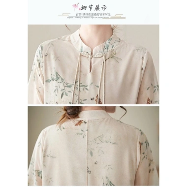 Đầm nữ sườn xám retro phong cách Trung Hoa, tay ngắn, đa kích cỡ - chỉ 601.806₫ 3 Đầm nữ sườn xám retro phong cách Trung Hoa, tay ngắn, đa kích cỡ - chỉ 601.806₫ 3