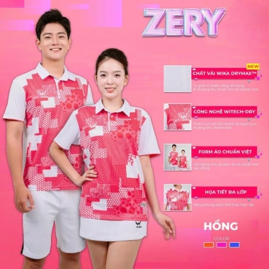 Đầm Polo Wika Zery Đậm Khí Chất - Dẫn Lối Gu Riêng, Thiết Kế Độc Đáo Nam Nữ 369.000₫