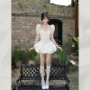 Đầm ren cúp ngực, eo corset, lót trong tiểu thư ballet core - 384.999₫ 2