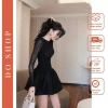 Đầm ren tay dài phối tùng xòe 3 lớp, lót quần R7 - Sang chảnh, chỉ 380.000₫ 9