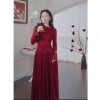 Đầm Rosia cao cấp dáng xoè, váy dài tay sang chảnh, giá 1.19 triệu - tiệc, chơi, Tết 6