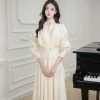 Đầm sơ mi cao cấp Shi Shang - Váy tốt nghiệp dài, chân váy xoè nhẹ nhàng, chỉ 357.000 VND 5