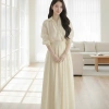 Đầm sơ mi cao cấp Shi Shang - Váy tốt nghiệp dài, chân váy xoè nhẹ nhàng, chỉ 357.000 VND 7