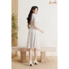 Đầm sơ mi hoa nở 3D ORENDA MODA - Dây đai rời, thiết kế thời thượng, giảm giá 18% chỉ 396k 8