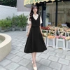 Đầm sơ mi ngắn tay SẴNmay liền gile 1 mảnh xinh xắn phong cách Hàn Quốc - Giảm còn 216k 6