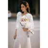 Đầm sơ mi thanh lịch, phù hợp đi làm, đi chơi, sang chảnh, giảm giá 20% chỉ 328k 4