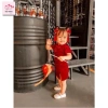 Đầm sườn xám bé gái đỏ nhung – Váy Tết 1‑8 tuổi, giảm giá, ship hoả tốc 5