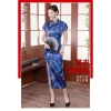 Đầm sườn xám dài hoa cổ điển nữ - Váy dự tiệc dạ hội phong cách Trung Quốc, chỉ 210.561₫ 9